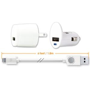 Qmadix USB Tri Pack Charging Kit with Lightning