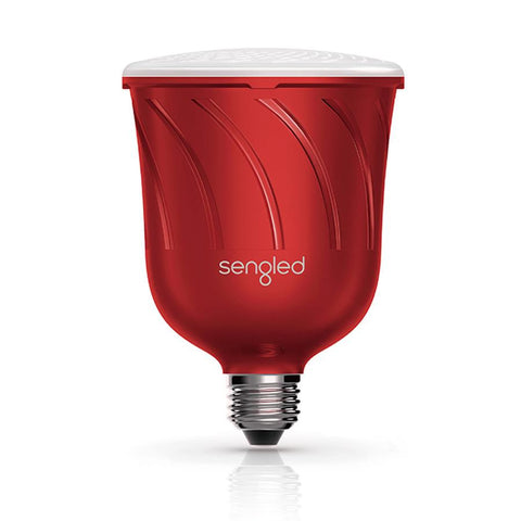 Sengled Pulse Satellite Dimmable LED with Bluetooth Speaker Candy Apple - Makerwiz