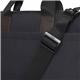 Knomo Brompton Fabric Maxwell Slim Briefcase 15.6"-Black