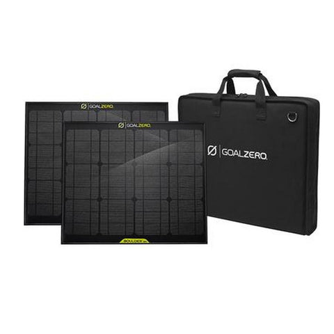 Goal Zero Boulder Solar Kit (Solar Panels + Bag) - Makerwiz